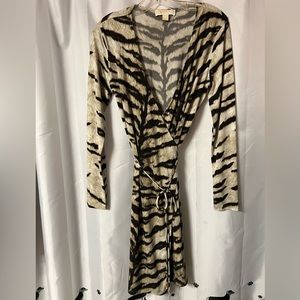 Michael Kors wrap around animal print size Medium